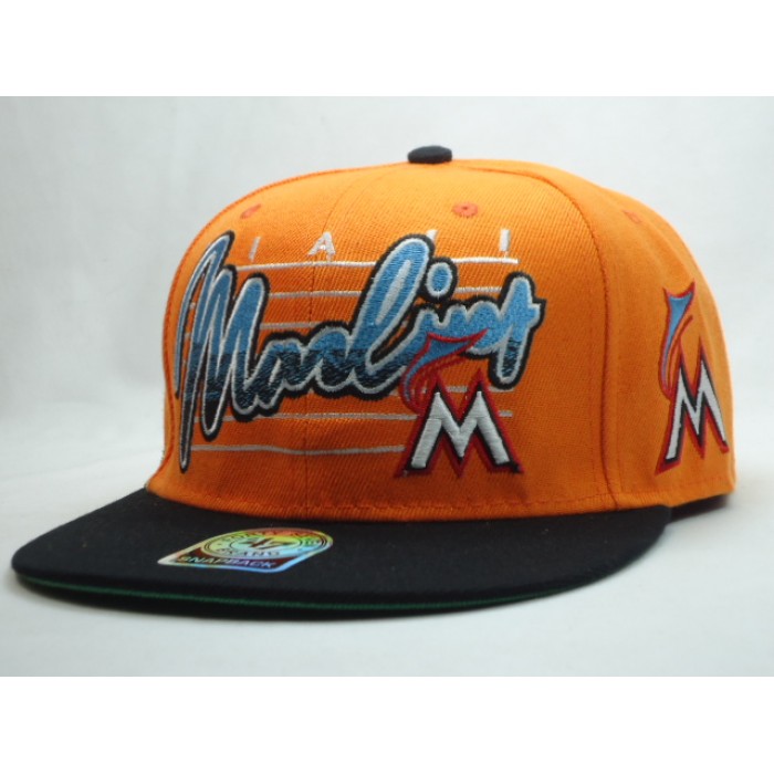 MLB Florida Marlins 47B Hat #01 Snapback