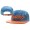 NBA New York Knicks MN Acid Wash Denim Strapback Hat #04 Snapback
