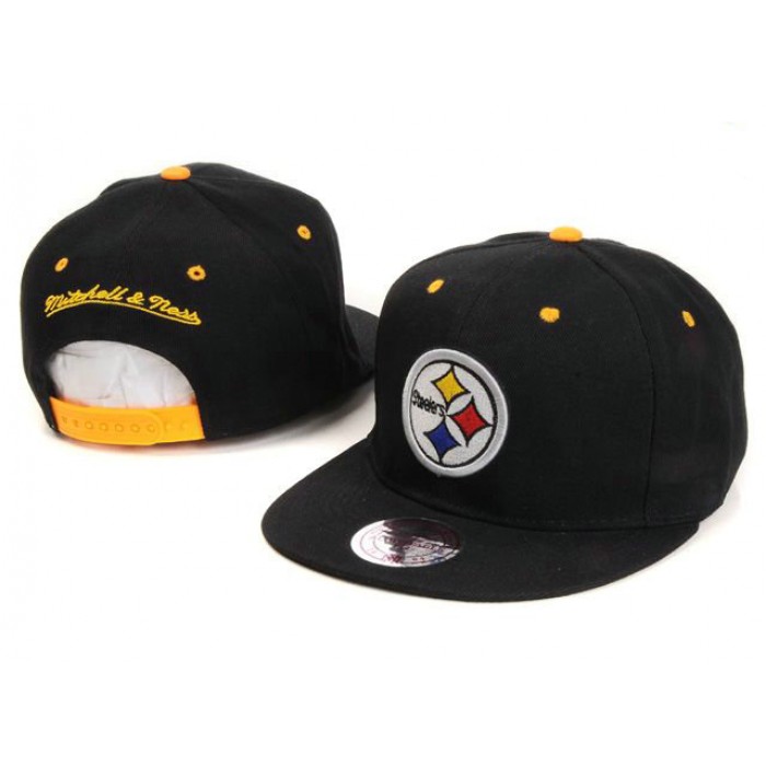 NFL Pittsburgh Steelers M&N Hat NU01 Snapback